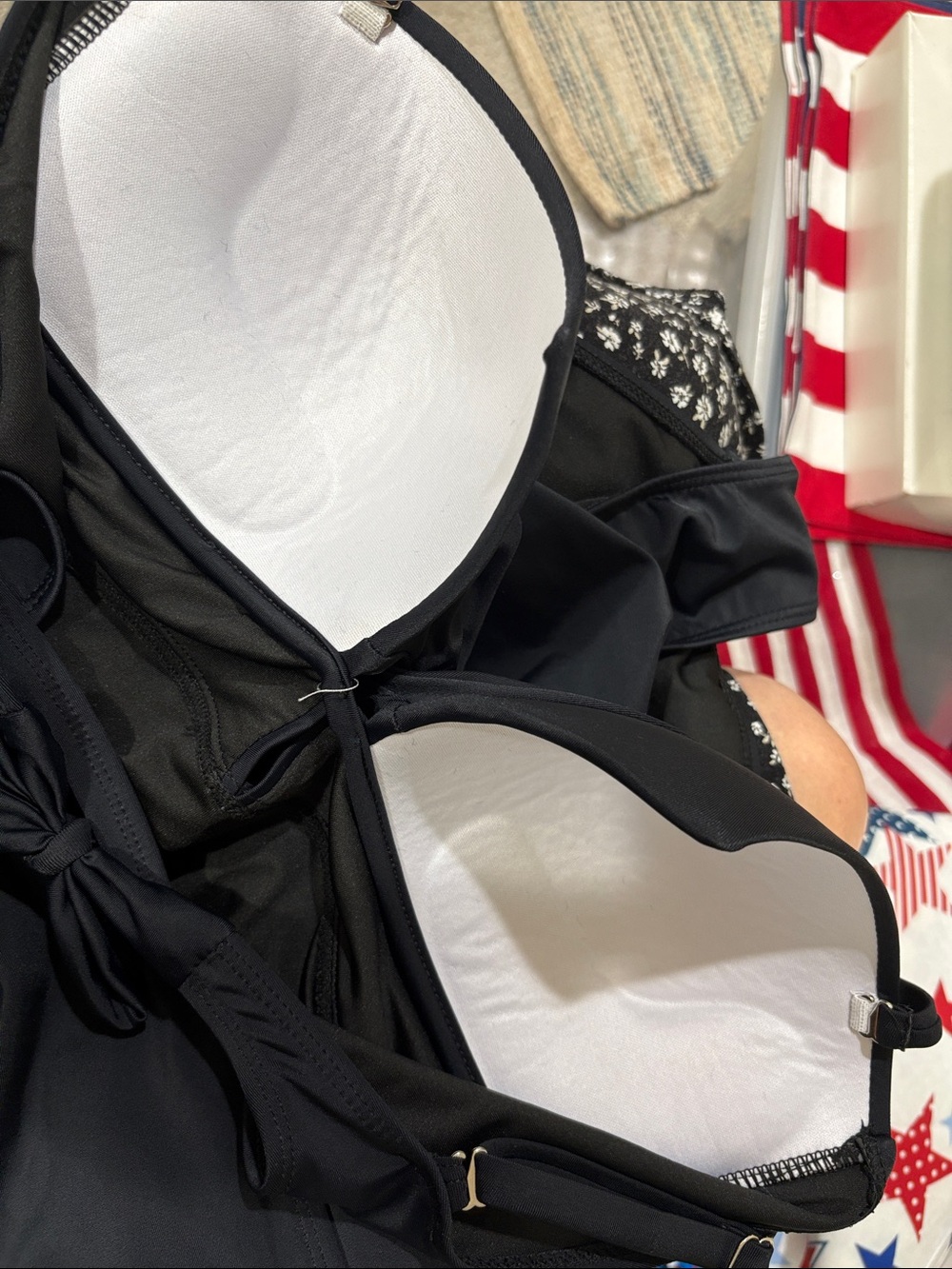 Classic Black One-Piece Swimsuit - Picture 4 of 4